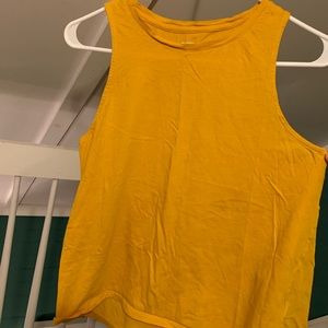 Yellow tank top